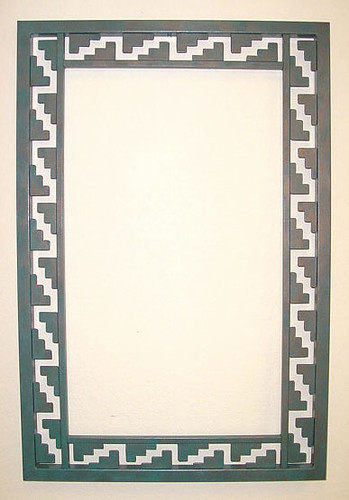 Zapotec Mirror #9828 Jade