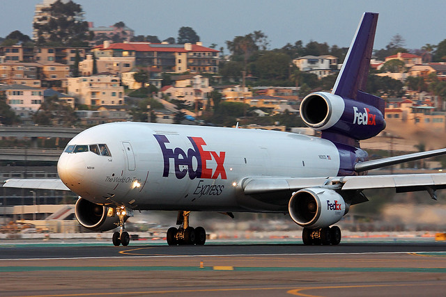 FedEx Express - Boeing MD-10-10F (N68051) - SAN