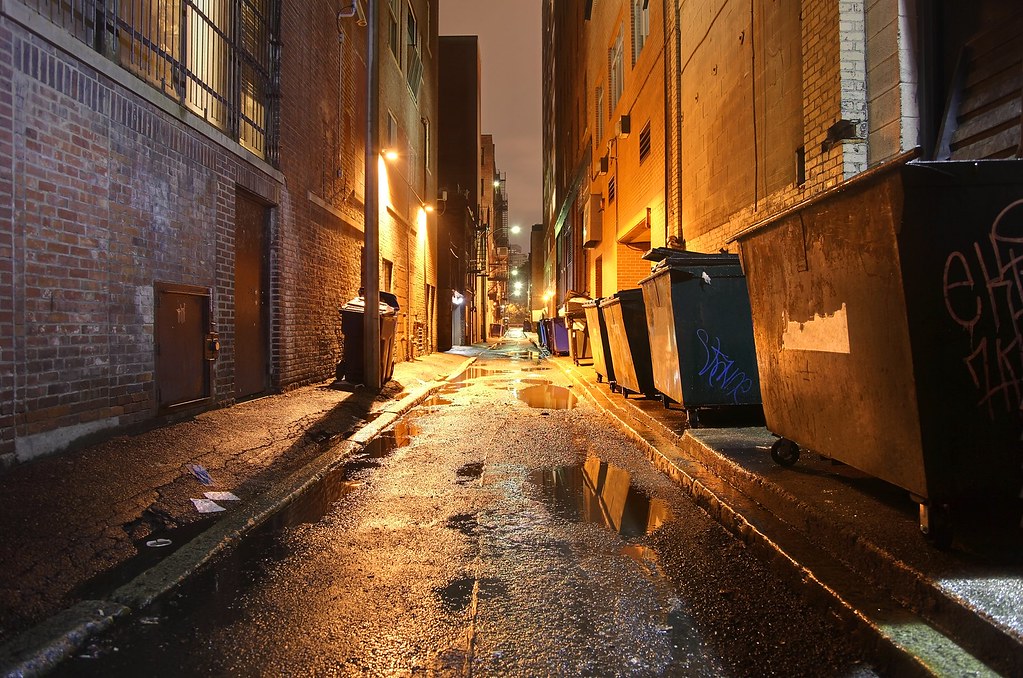 Dark Alleyway | Dark alley in the City of Boston More Urban … | Flickr