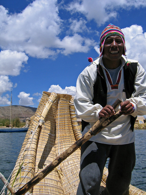 Reed Boat, Uros Islands, Lake Titicaca