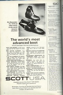 Scott boot debut ad SKI February 1970 cropped jpeg | Flickr