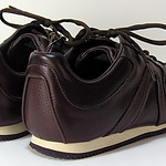 La Feet Tabi Sneakers/La Feet Anti HALLUX VALGUS Tabi Shoes Sneakers - Brown Leather 足袋型健康シューズ(Lafeet:レザー ブラウン)　OKAMOTO-SEIKO 岡本製甲