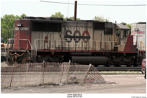CEFX SD60 6015 | CEFX (CIT Finance, Inc.) leases this ex-Soo… | Flickr