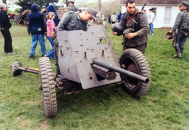 German 37mm PaK 36 anti-tank gun