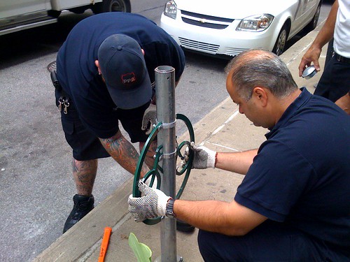 The Very First Meter Conversion to Bike Rack in Philly!