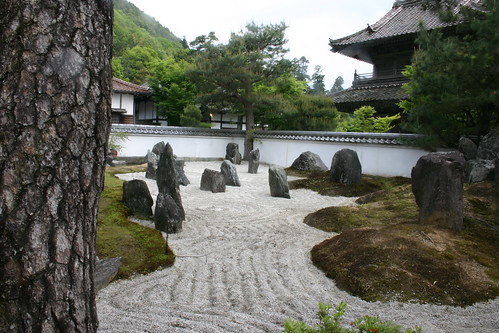 Zen Gravel Garden | Kanyou Zen Temple in Kano, Yamaguchi Pre… | Timothy