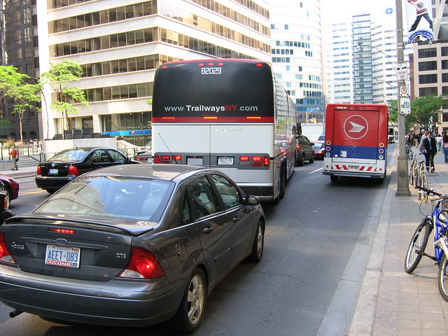 Blocking traffic - 8 June, 2005