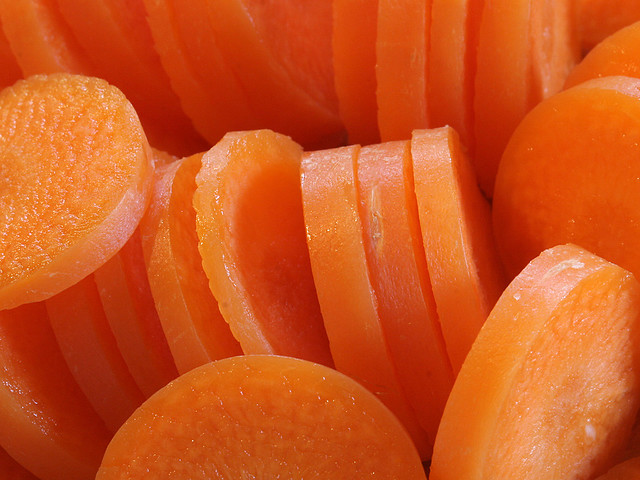 Sliced carrots 3