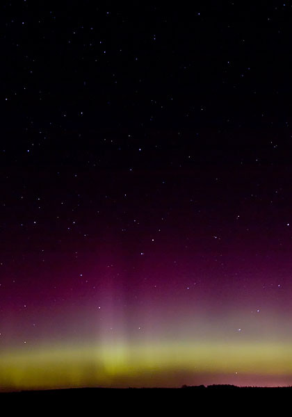 Nebraska Aurora 3 | The aurora borealis is seen on the horiz… | Flickr