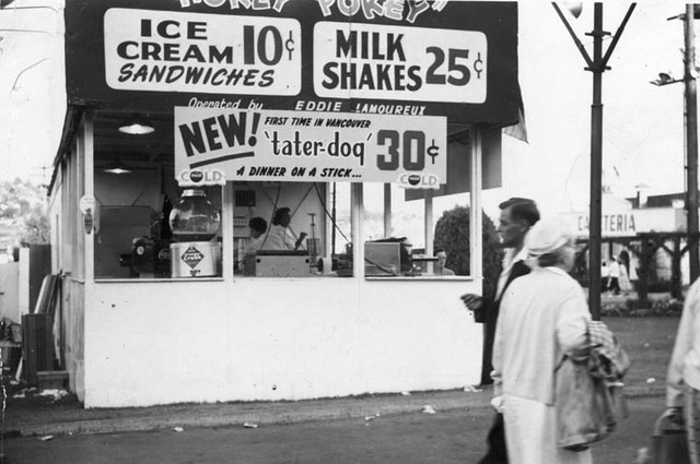 Hokey Pokey Snack Stand, Vancouver, 1957
