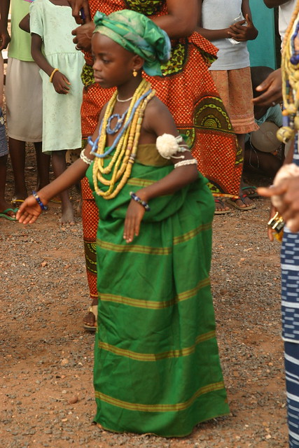 the dipo ceremony of the krobo girls in ghana