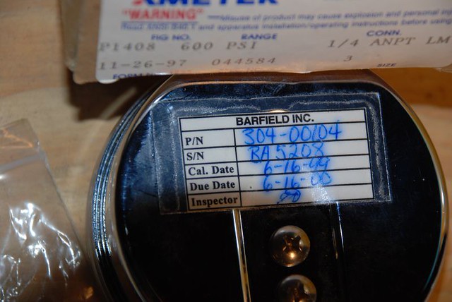 DSC_0124 | Ametek - Barfield, Inc. Gauge P/N: 304-00104; S/N… | Flickr