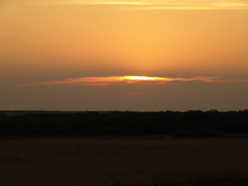 sunset texas olney