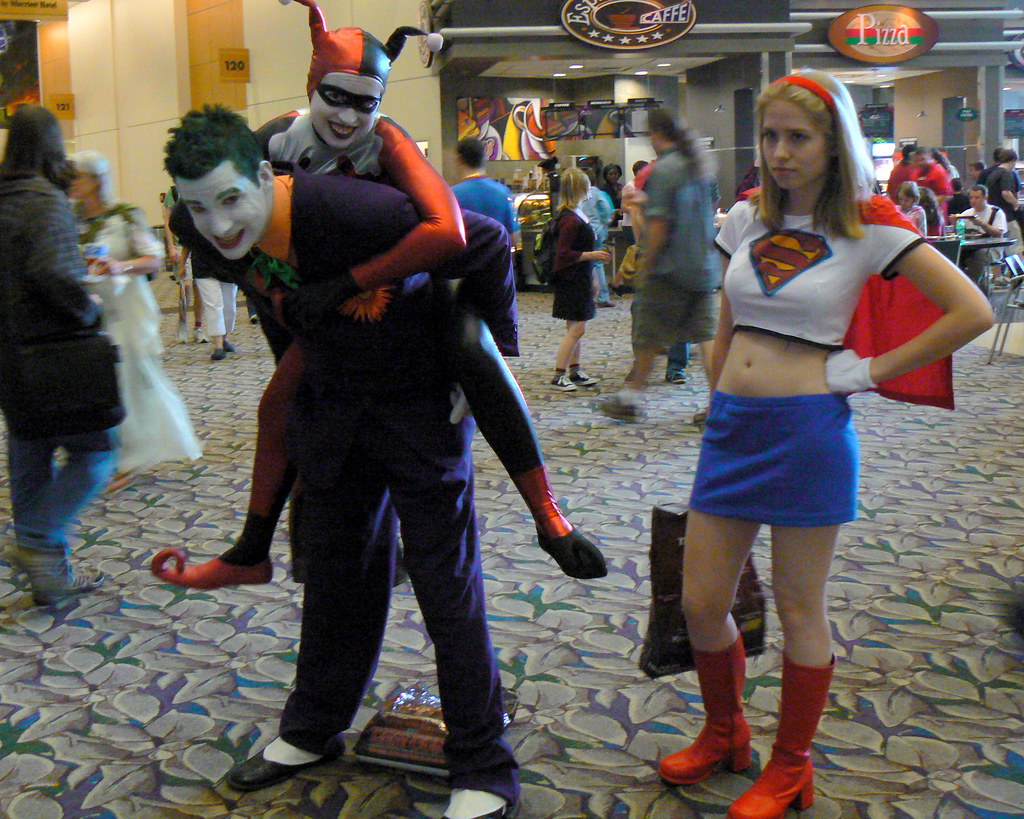 Joker, Harley Quinn, Supergirl - Where were all the Marvel s… - Flickr