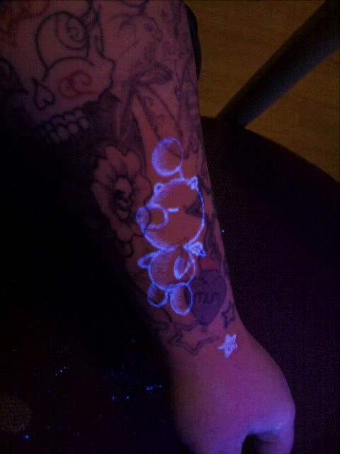 UV Moogle Tattoo