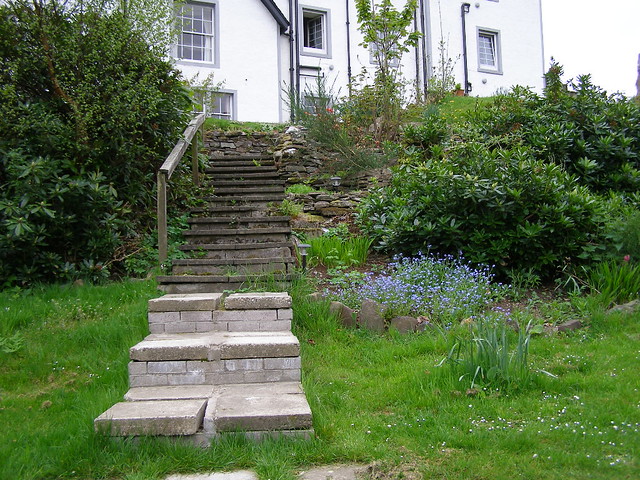 Garden stairs