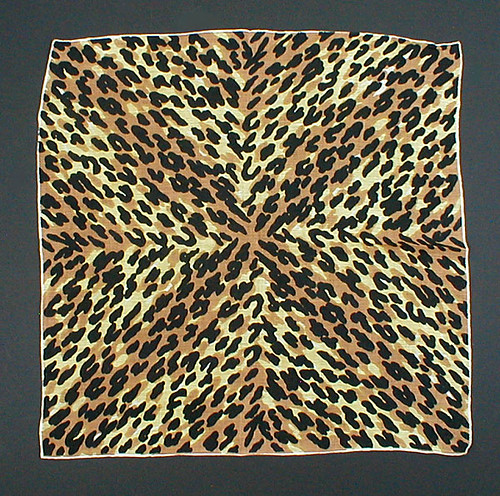 50s leopard print handkerchief | by denisebrain
