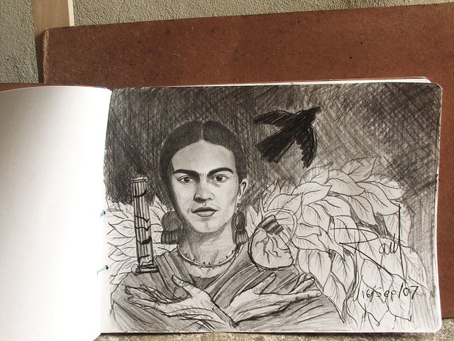 Boceto Frida Kahlo - a photo on Flickriver