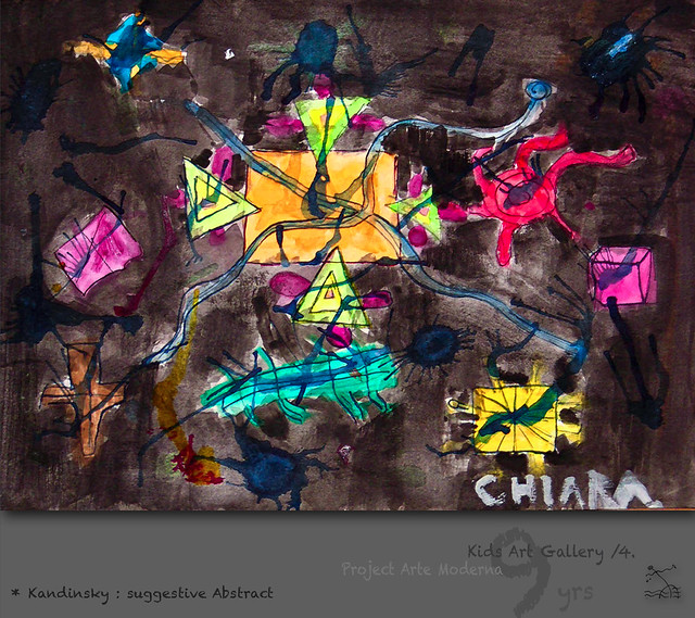 KidsArt 9 yrs) _4* Kandinsky: suggestive Abstract