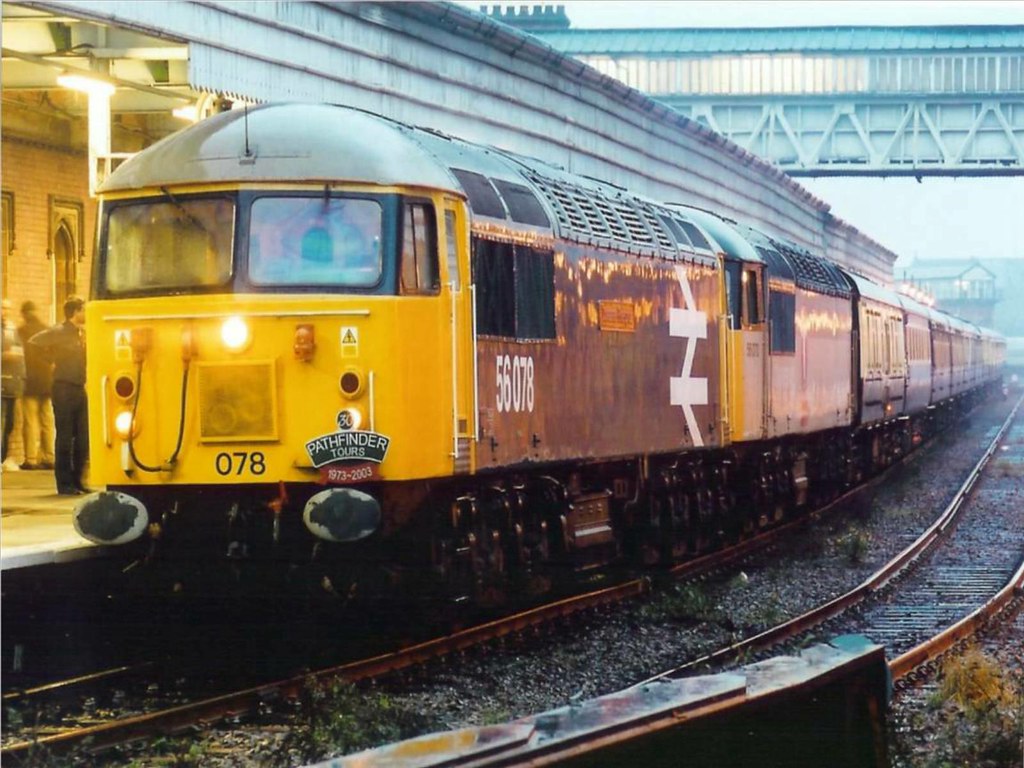 56078 | 56078 and 070 1z54 0735 Newtown - York. Shrewsbury 2… | Flickr
