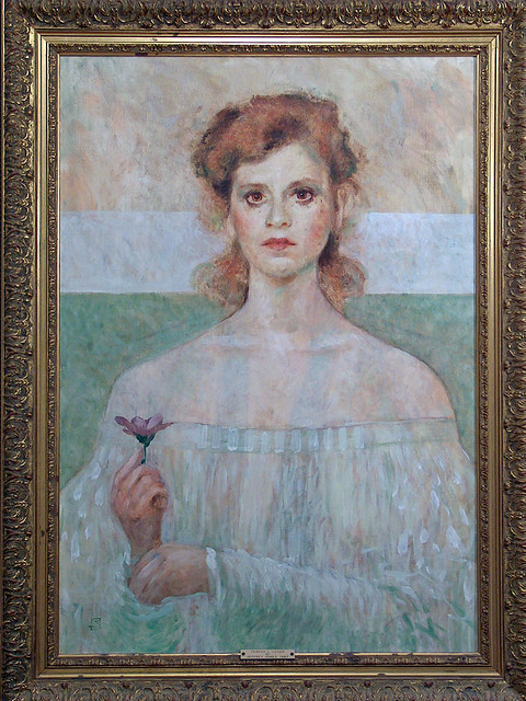 Teresa Lenar (oil portrait)