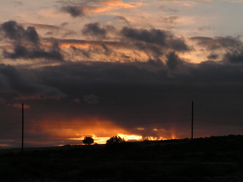 sunset clouds fire ut hill burning dugway