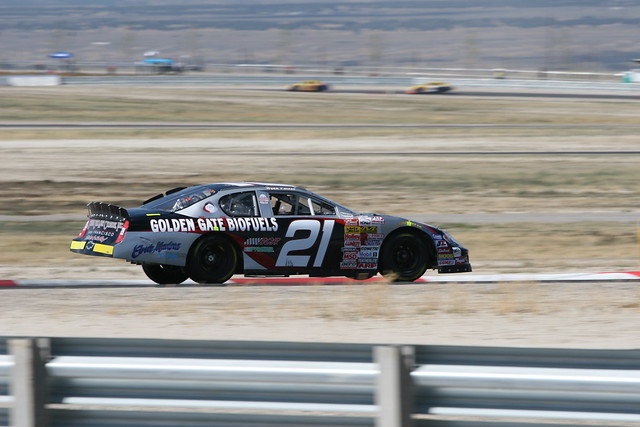 Number 21 | NASCAR West Series car lapping the track | Trent Bray | Flickr
