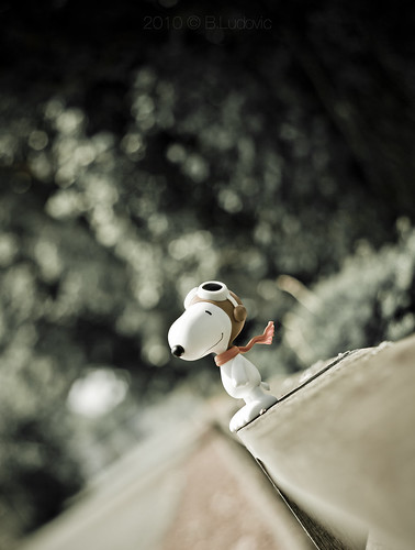 Snoopy, The Flying Ace by ludoviς