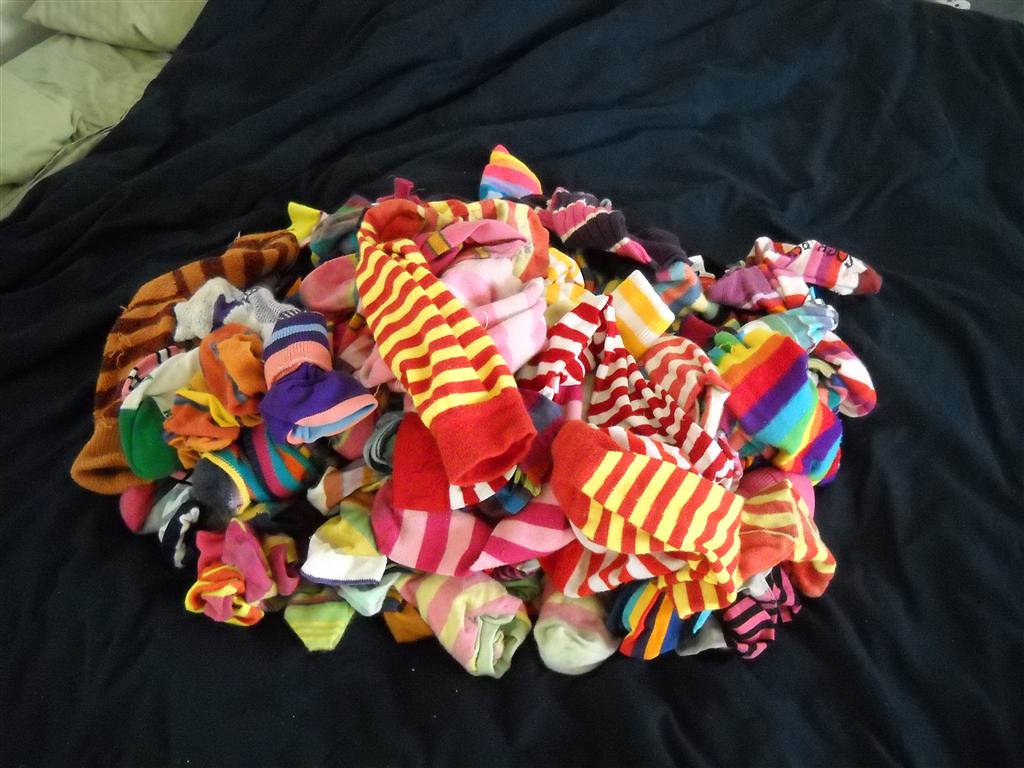 Pile of Socks | A pile of my dirty socks, just emptied from … | Flickr
