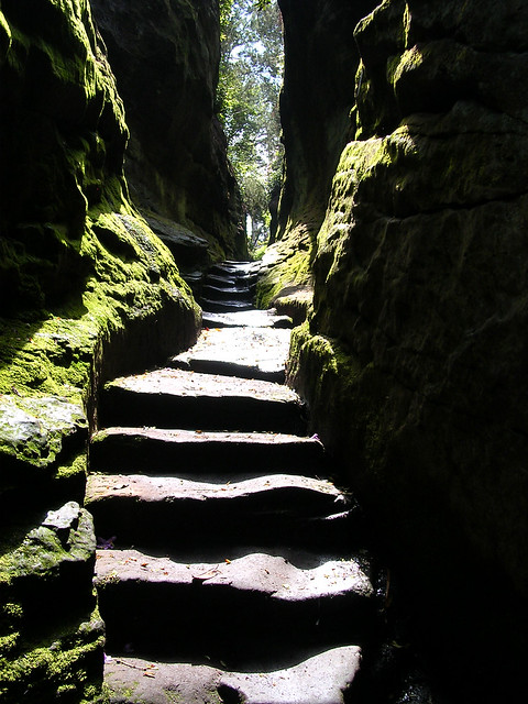The Cleft, Hawkstone Park