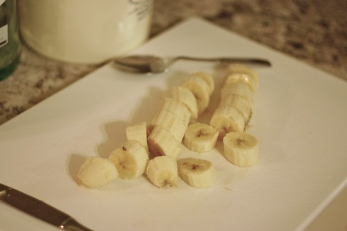 Chopped Bananas