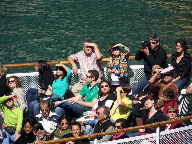 Tourists by the Boatload