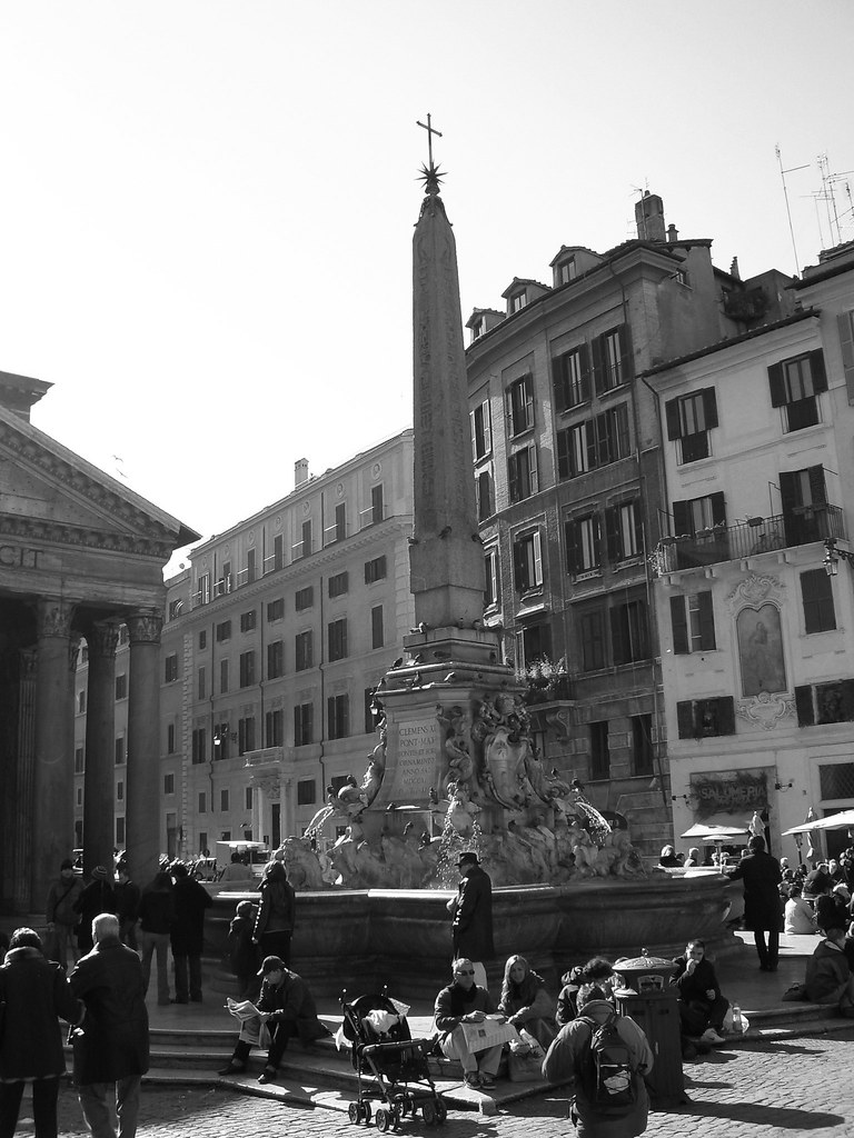 Obelisk | Obelisk at Piazza della Rotonda outside the Panthe… | Flickr