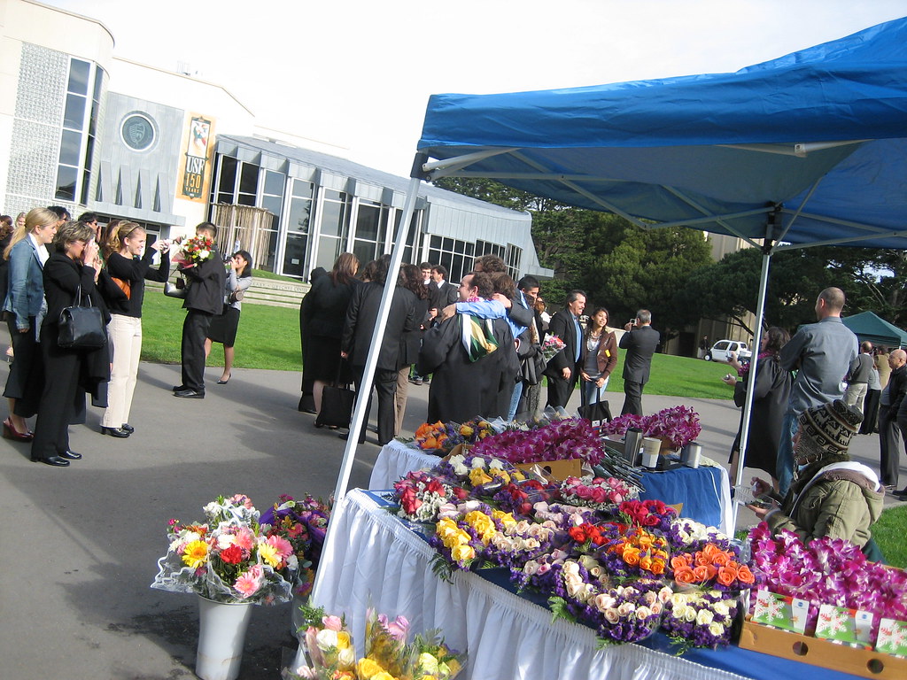 Stephen Gleeson Library gleeson library, colorful flowers, and proud parents | Flickr