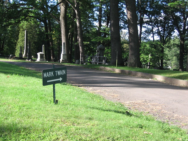 Mark Twain, Woodlawn Cemetery, Elmira, N.Y.