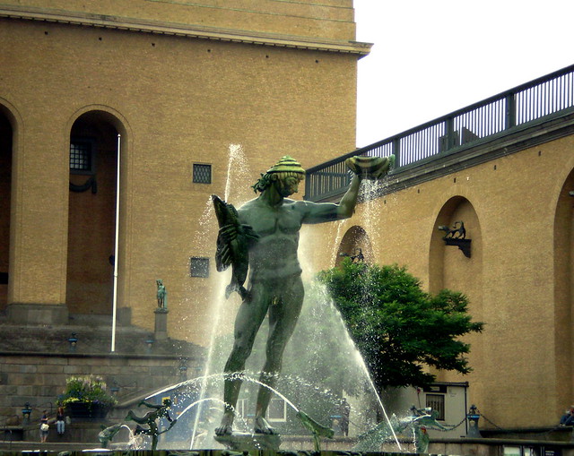 Statue of Poseidon, Göteborg
