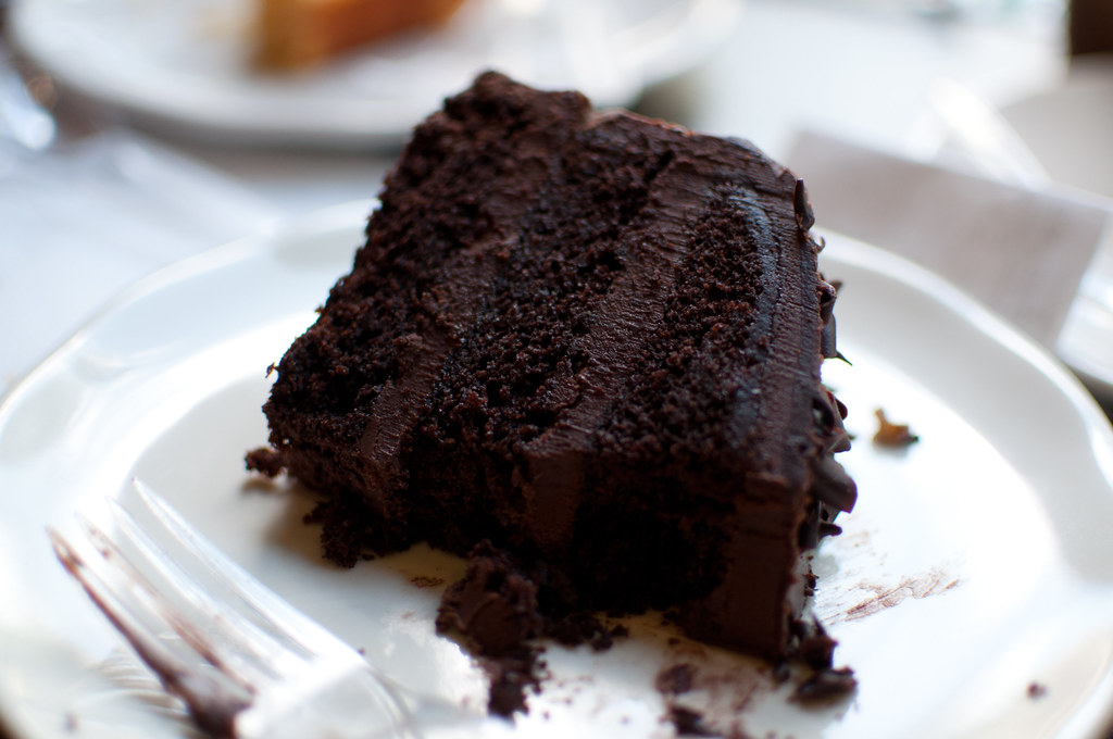 Starbucks Chocolate Cake | Segundo postre. Pedazo de tarta. … | Flickr