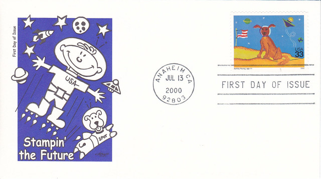 USPS FDC Stampin the Future #2 Envelope
