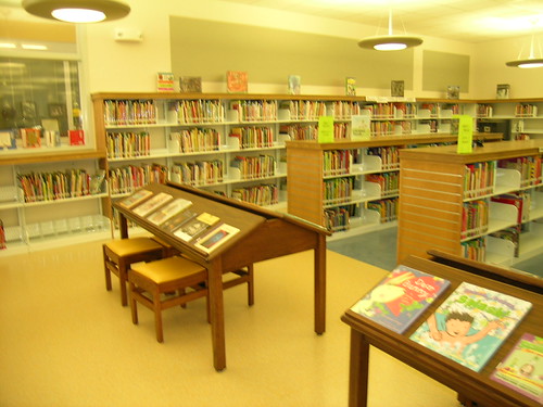 Reading tables in picture book section | by infospec