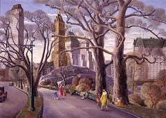 Carl Gustaf Nelson: Central Park, 1934