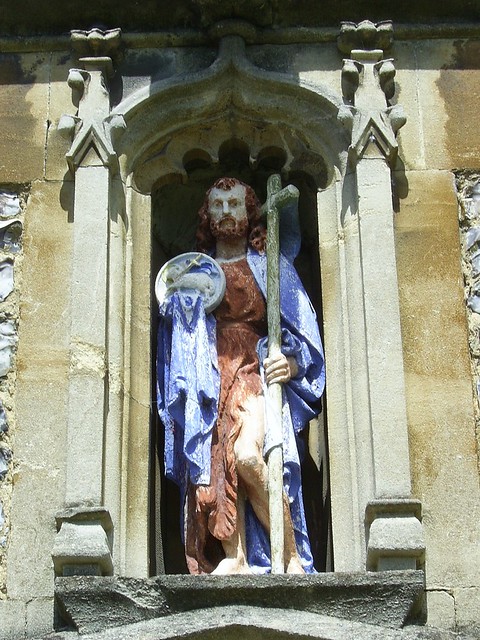 Statue over the Porch, Pinner Parish Church