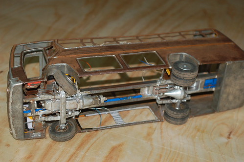 Scratch Build Bus Model Made From Scratch - Model Bus | The bus underbelly. Most of … | Flickr