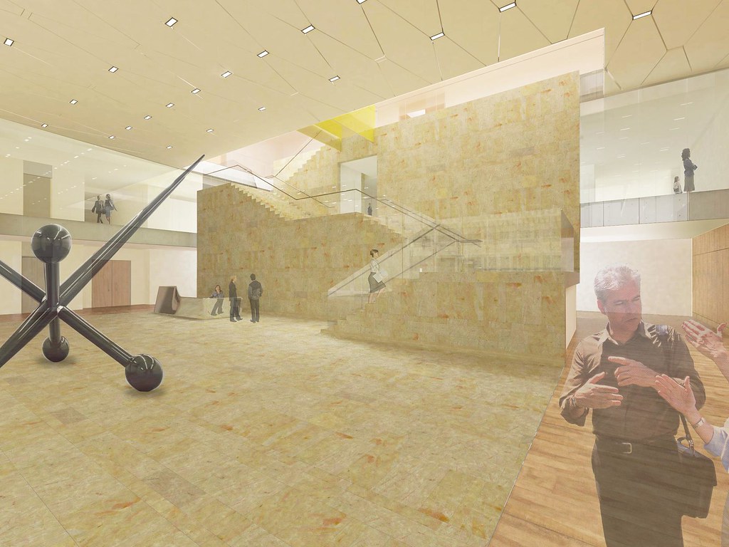 Chazen Museum of Art An architect rendering of the new