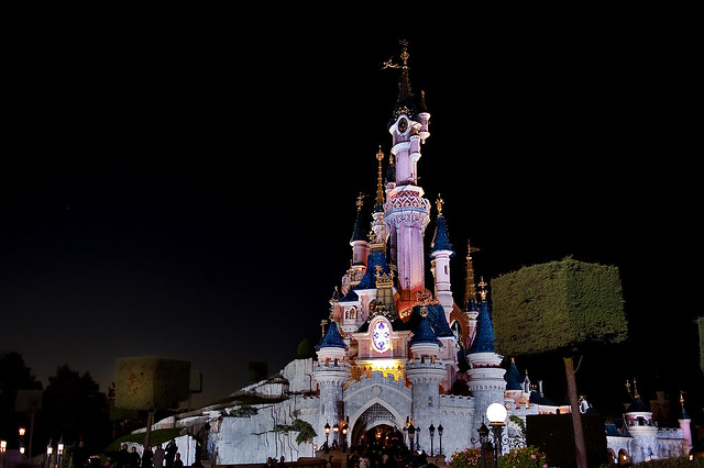 Castillo de La Bella Durmiente, Disneyland Paris