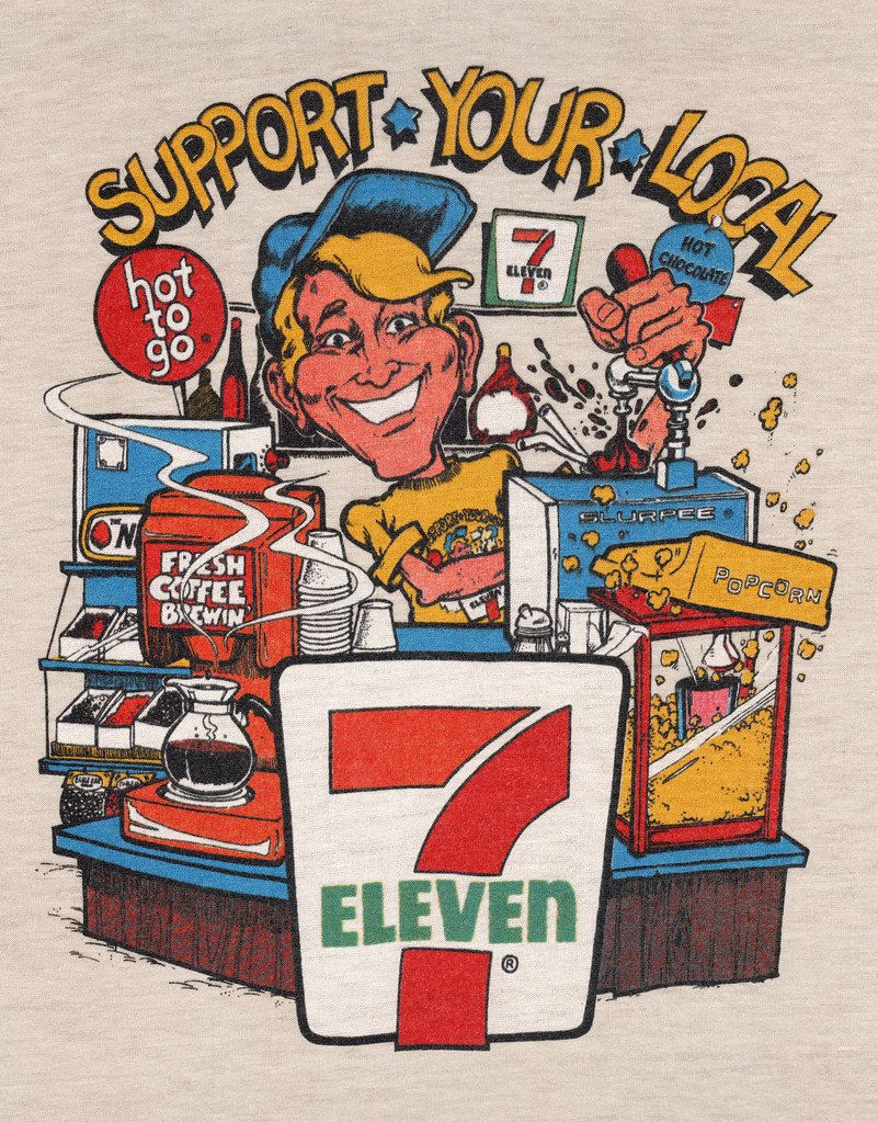 7-Eleven - Support Your Local print | Flickr