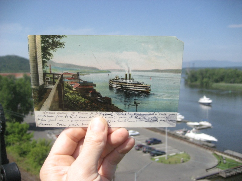 Hudson waterfront, Now and Then