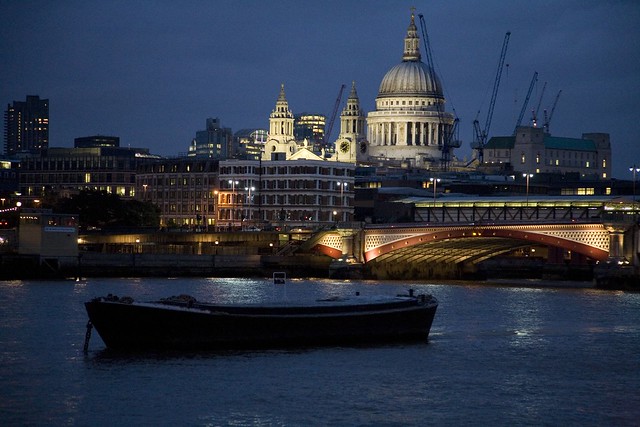 St. Paul's from Oxo Wharf