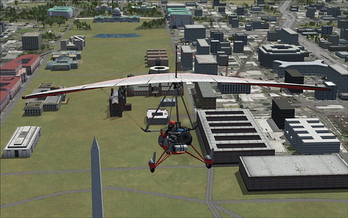 Glider above Washington DC's Mall | by gizmosforgeeks