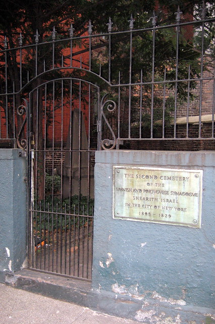 NYC - Greenwich Village: Second Shearith Israel Cemetery
