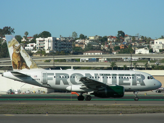 Frontier A318 N807FR